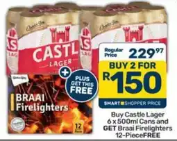 Pick n Pay Castle Lager Cans offer
