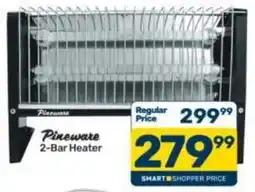 Pick n Pay Pineware 2-Bar Heater offer