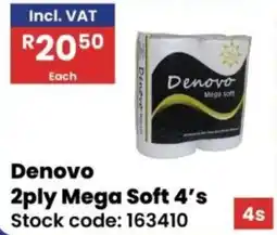 Africa Cash and Carry Denovo 2ply Mega Soft offer