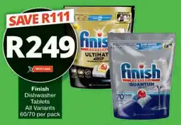 Checkers Hyper Finish Dishwasher Tablets All Variants offer