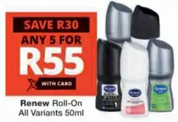 Checkers Hyper Renew Roll-On All Variants offer