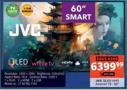 Checkers Hyper JVC 60" QLED UHD Android TV offer