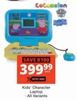 Checkers Hyper Kids' Character Laptop offer