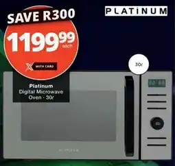 Checkers Hyper Platinum Digital Microwave Oven offer