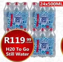 Take 'n Pay H20 To Go Still Water offer