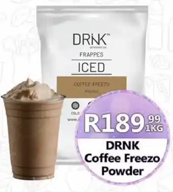Take 'n Pay DRNK Coffee Freezo Powder offer