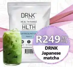 Take 'n Pay DRNK Japanese Matcha offer