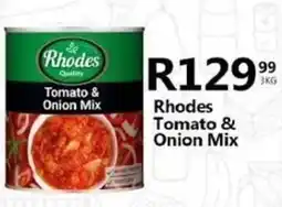 Take 'n Pay Rhodes Tomato & Onion Mix offer
