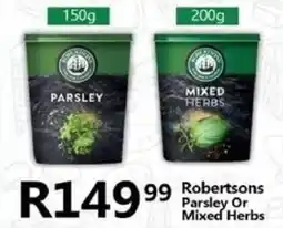 Take 'n Pay Robertsons Parsley Or Mixed Herbs offer