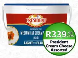 Take 'n Pay President Cream Cheese Assorted offer