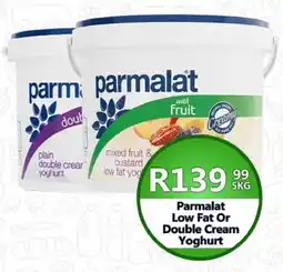 Take 'n Pay Parmalat Low Fat Or Double Cream Yoghurt offer