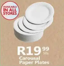 Take 'n Pay Carousal Paper Plates offer