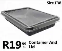Take 'n Pay Container And Lid offer