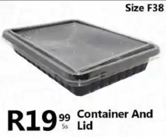 Container And Lid