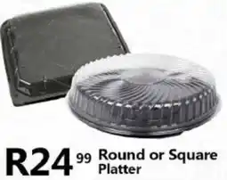 Take 'n Pay Round or Square Platter offer