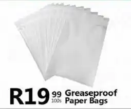 Take 'n Pay Greaseproof Paper Bags offer