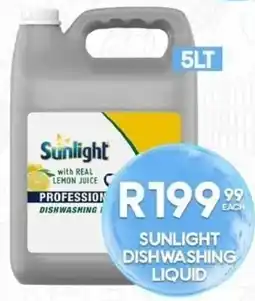 Take 'n Pay Sunlight dishwashing liquid offer