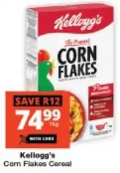 Checkers Kellogg's Corn Flakes Cereal offer