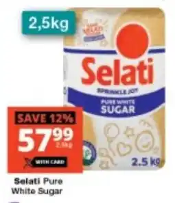 Checkers Selati Pure White Sugar offer