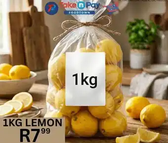 Take 'n Pay Lemon offer