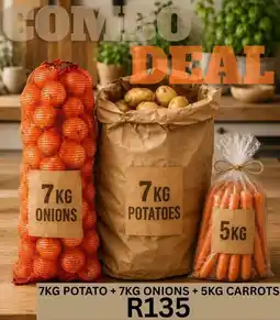 Take 'n Pay Potato, Onions and Carrots offer