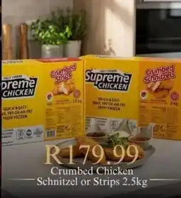 Take 'n Pay Crumbed Chicken Schnitzel or Strips offer