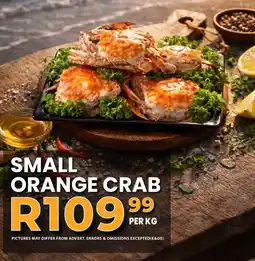 Take 'n Pay Small orange crab offer