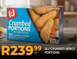 Take 'n Pay I&J Crumbed Mince Portions offer