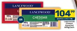 Pick n Pay Lancewood Cheese Assorted offer
