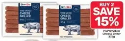 Pick n Pay PnP Smoked Cheese Griller offer