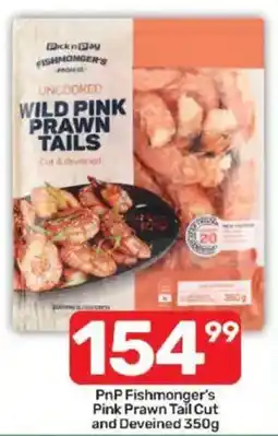 Pick n Pay PnP Fishmonger's Pink Prawn Tail Cut and Deveined offer