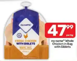 Pick n Pay no name Whole Chicken in Bag with Giblets offer