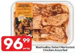 Pick n Pay Bushvalley Select Marinated Chicken Assorted offer