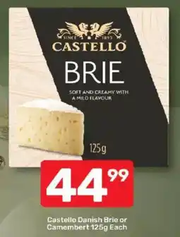 Pick n Pay Castello Danish Brie or Camembert offer