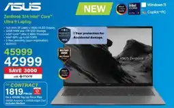 Incredible Connection Asus ZenBook S14 Intel Core Ultra 9 Laptop offer