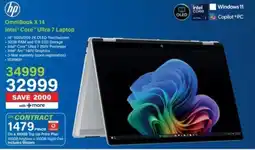 Incredible Connection Hp OmniBook X 14 Intel Core Ultra 7 Laptop offer