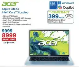 Incredible Connection Acer Aspire Lite 14 Intel Core 3 Laptop offer