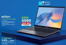 Incredible Connection Orion 14 Intel Core i3 Laptop offer