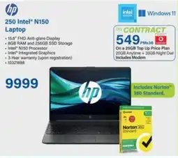 Incredible Connection Hp 250 Intel N150 Laptop offer
