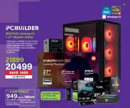 Incredible Connection PCBuilder Sentinel Gaming PC + 27" Monitor 200Hz offer