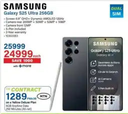 Incredible Connection Samsung Galaxy S25 Ultra 256GB offer