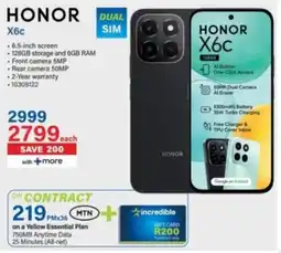 Incredible Connection Honor X6c offer