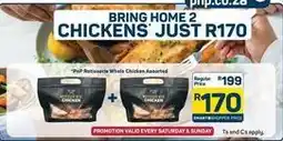 Pick n Pay Rotisserie whole chicken assorted offer