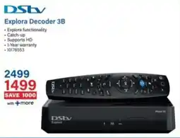 Incredible Connection DStv Explora Decoder 3B offer