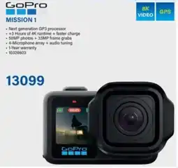 Incredible Connection GoPro Mission 1 offer