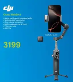 Incredible Connection Dji Osmo Mobile 8 offer