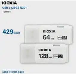 Incredible Connection Kioxia USB 3 128GB U301 offer