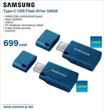 Incredible Connection Samsung Type-C USB Flash Drive 128GB offer
