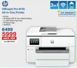 Incredible Connection Hp Officejet Pro 9730 All-in-One Printer offer