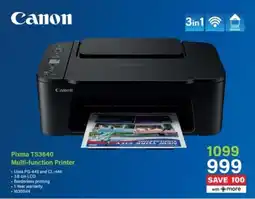 Incredible Connection Canon Pixma TS3640 Multi-function Printer offer